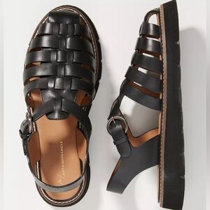 Anthropologie fisherman sandals